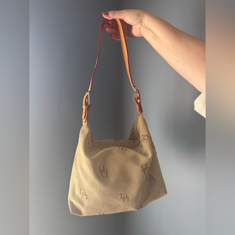 Dooney & Burke Cloth Logo Purse